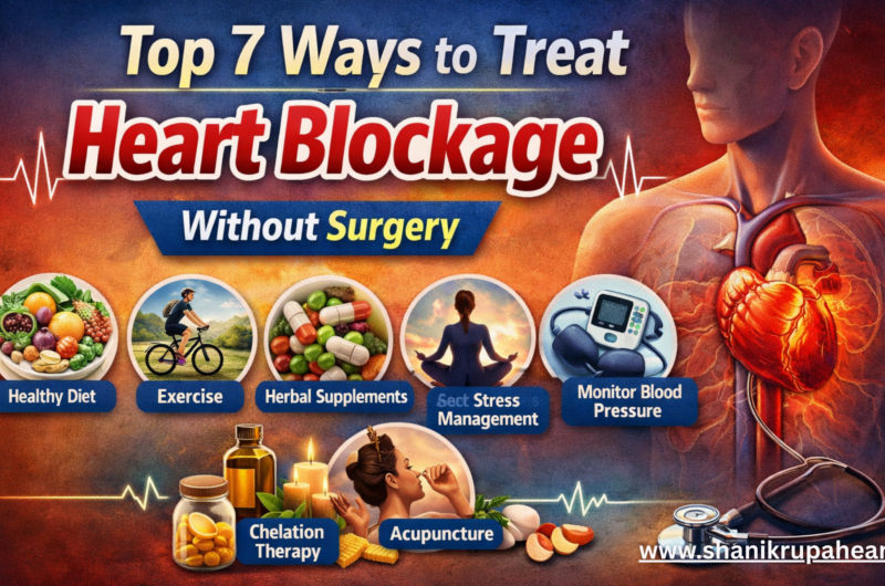 HEART BLOCKAGE TREATMENT WITHOUT SURGERY
