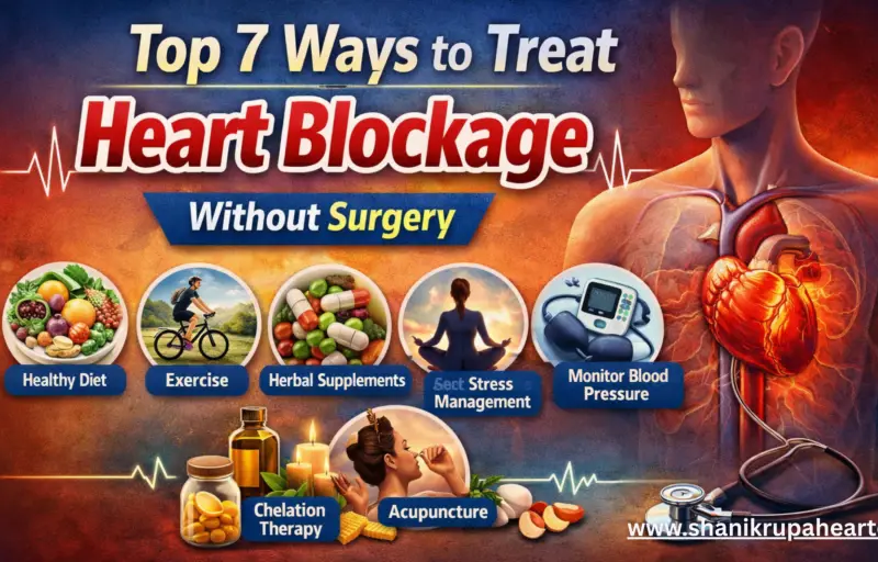 HEART BLOCKAGE TREATMENT WITHOUT SURGERY